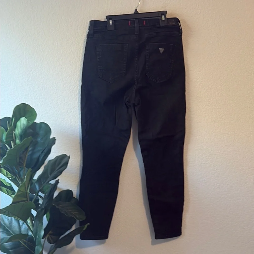 Women's Guess 31 reg high rise skinny Black Jeans